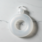 White bottle ring on a marble surface