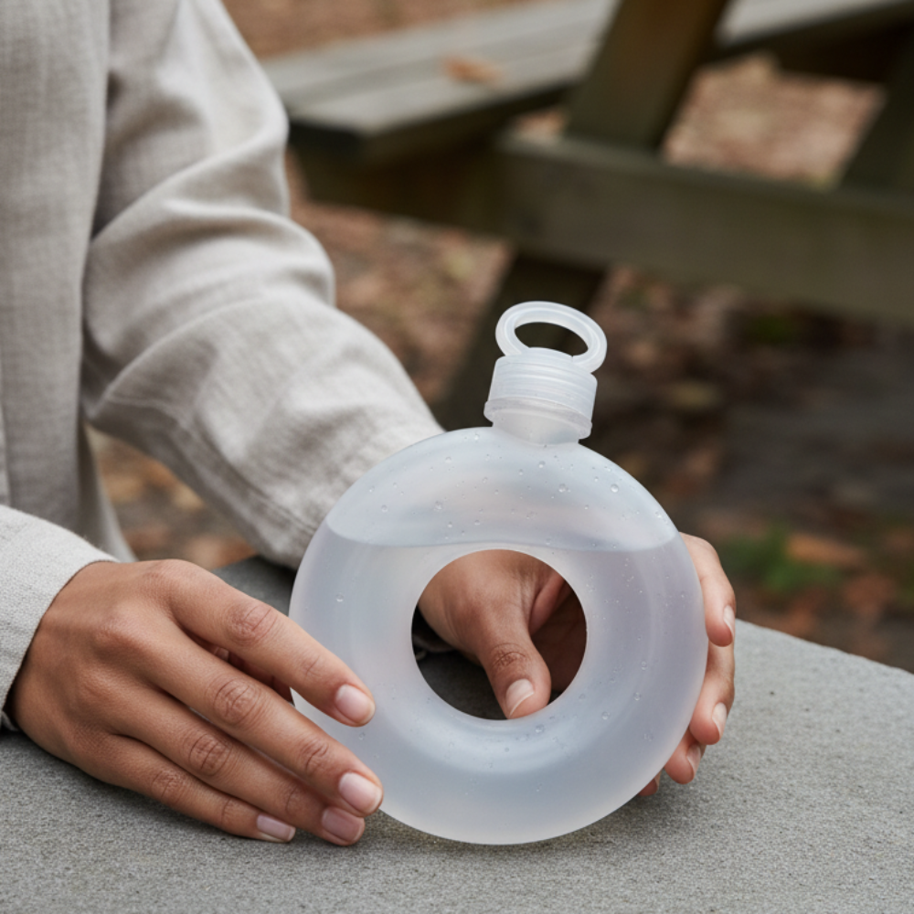 Vyraa Loop Bottle — Donut Travel Flask