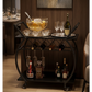 Vyraa Eclipse Rolling Bar Cart | bar trolley | bar cart on wheels