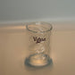 Vyraa Twisty Double-Wall Coffee Glass - Pack of 2