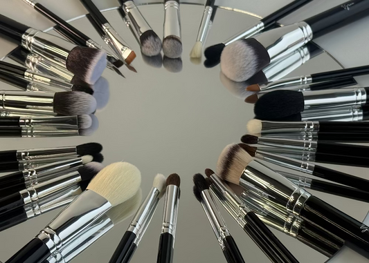 Vyraa Pro Artist Essentials — 25-Piece Professional Brush Set