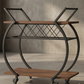 Vyraa Eclipse Rolling Bar Cart | bar trolley | bar cart on wheels