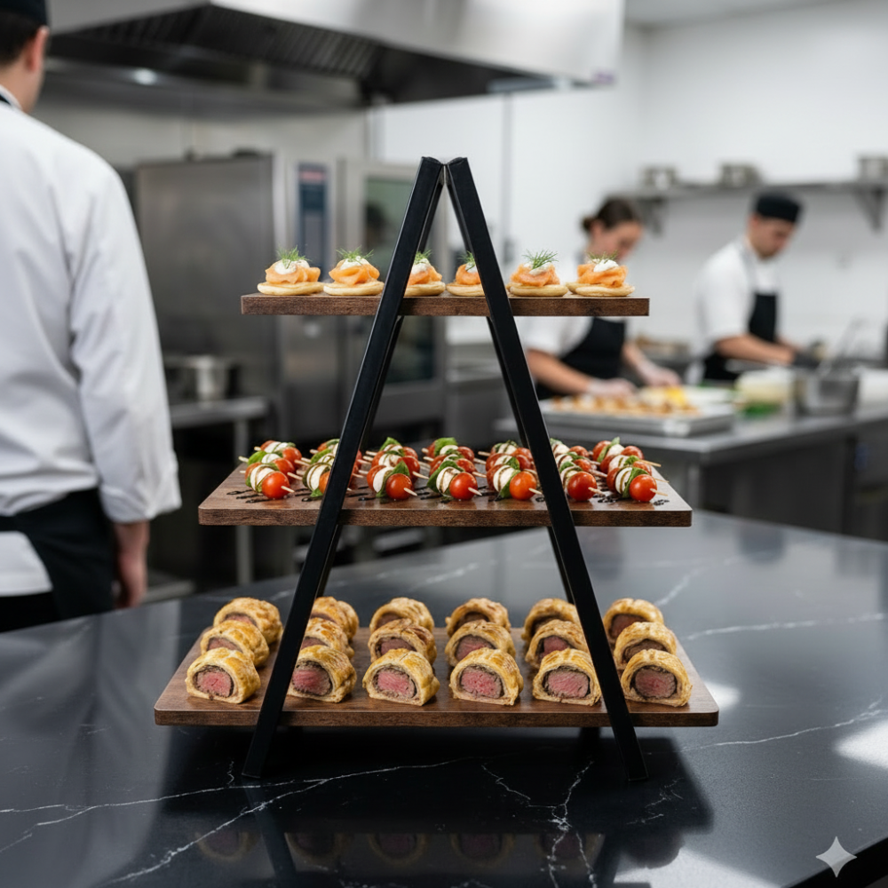 Vyraa Loft 3-Tier Serving Stand